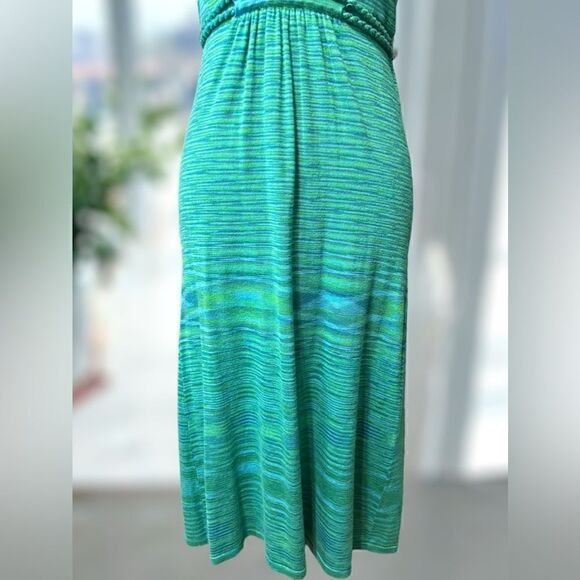 Anthropologie STACIA Bamboo Rope Belt MIDI Dress Size M - Picture 7 of 15